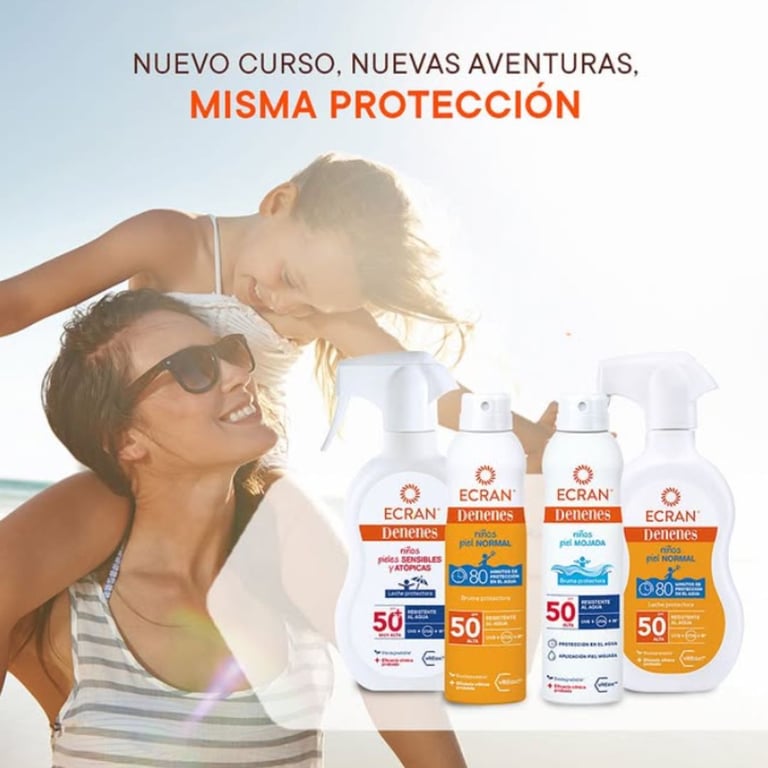 Denenes Sensitive Latte Protettore SPF50+ 270 ml di Ecran