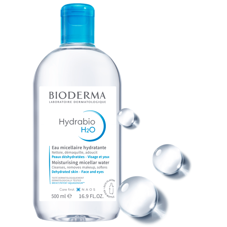 Bioderma Hydrabio H2O Solução Micelar Hidratante Desmaquilhante 500 ml da Bioderma