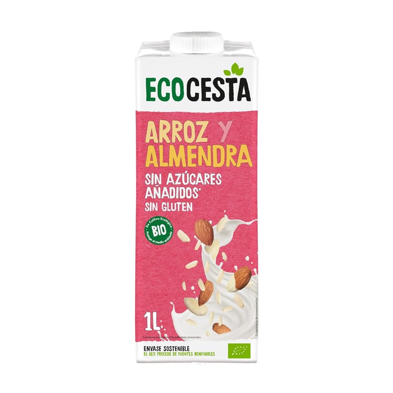 Boisson Végétale Riz Amandes Sans Sucre Bio