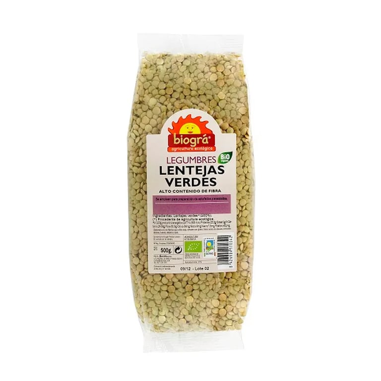 Lentejas Verdes Bio