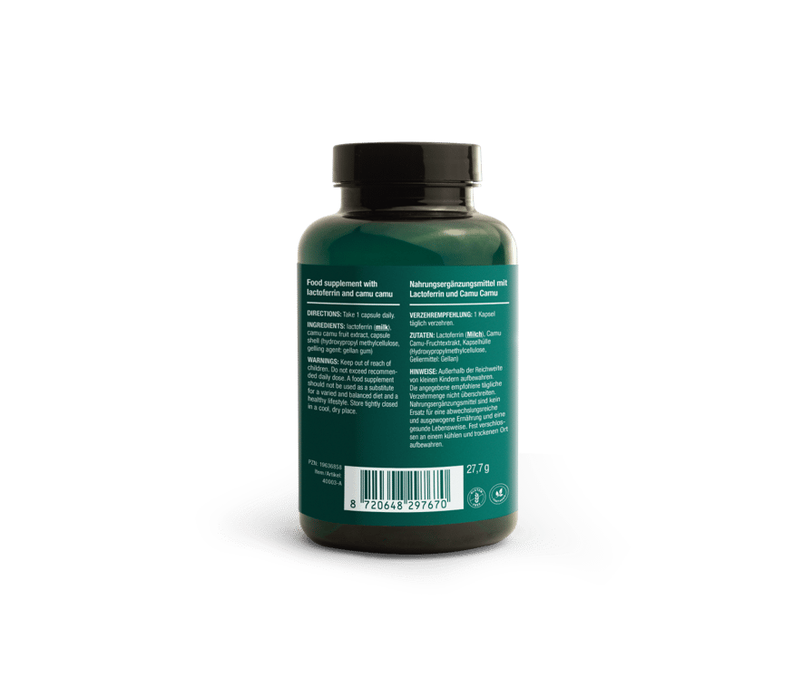 Lactoferrin+ 200 mg 60 Caps de Vitalized - imagen 4 de 4
