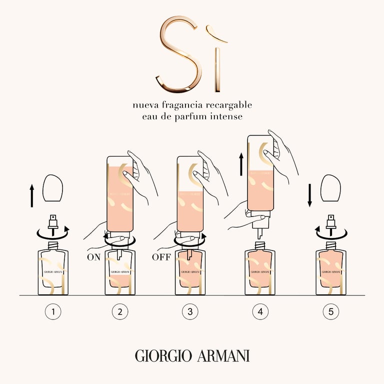 Sì Intense EDP Nachfüllung 100 ml von Armani