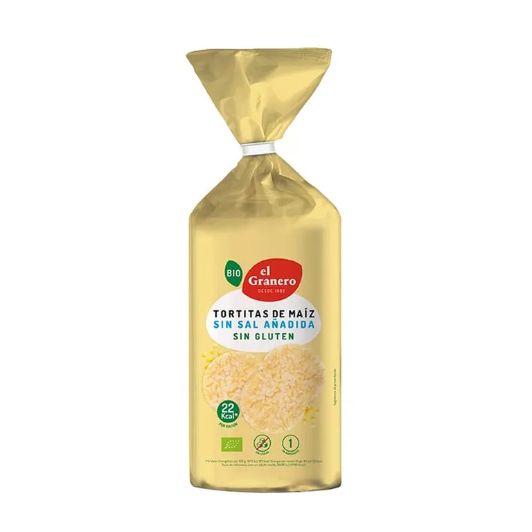 Crêpes de Maïs Sans Sel Ajouté Sans Gluten