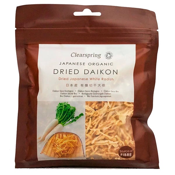 Rábano Blanco Seco Orgánico Daikon Kiriboshi