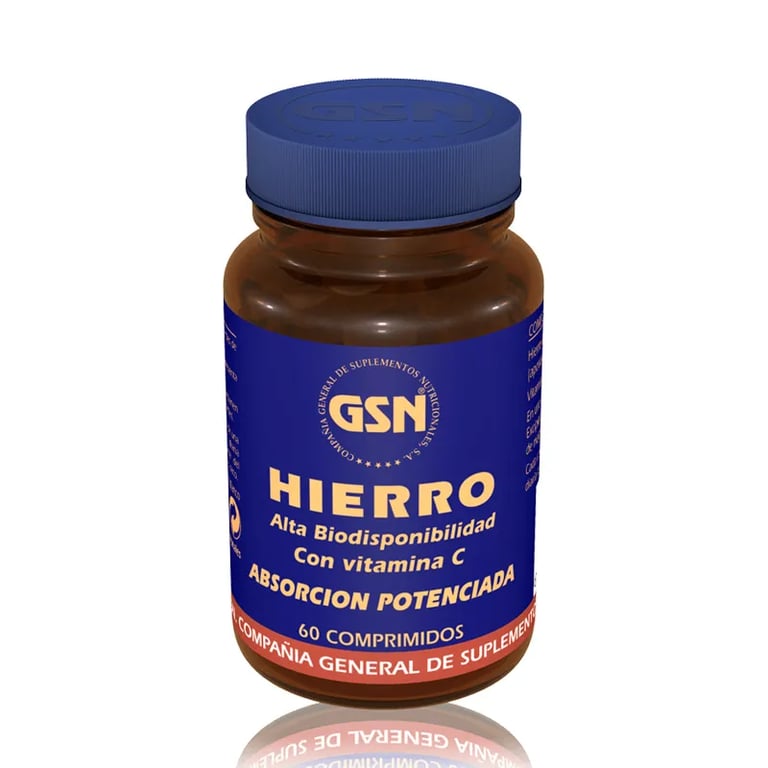 Hierro Con Levadura De Cerveza Y Vitamina C