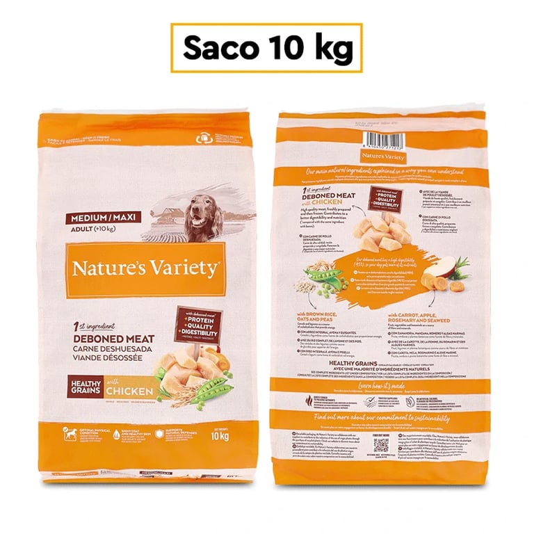 Healthy Grains Medium/Maxi Cães Frango - imagen 5 de 13
