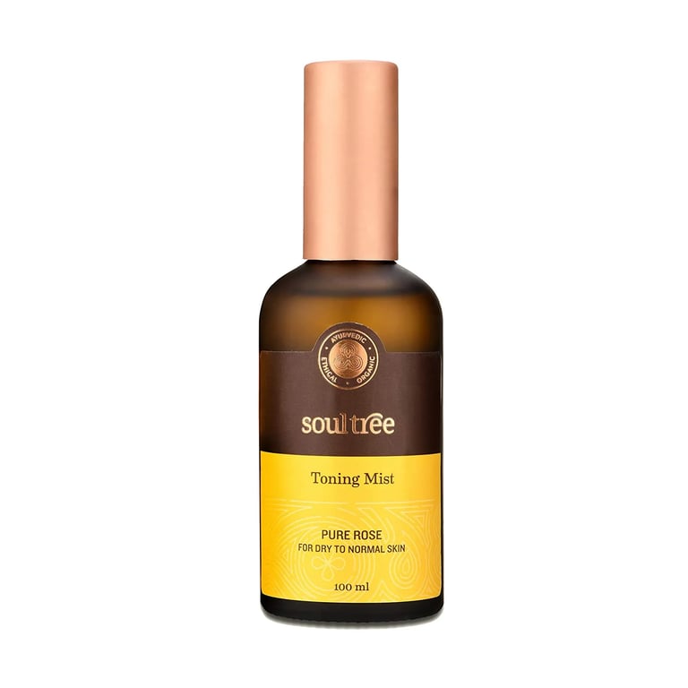 Lotion Tonique Spray Visage Rose Pure Peaux Normales À Sèches