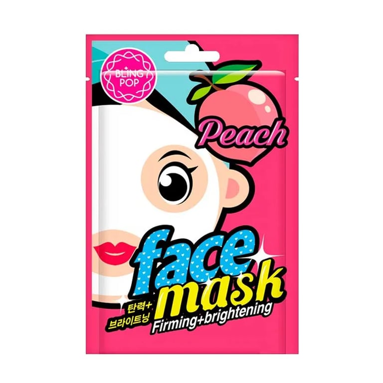 Masque Visage Raffermissant Et Illuminateur À La Pêche