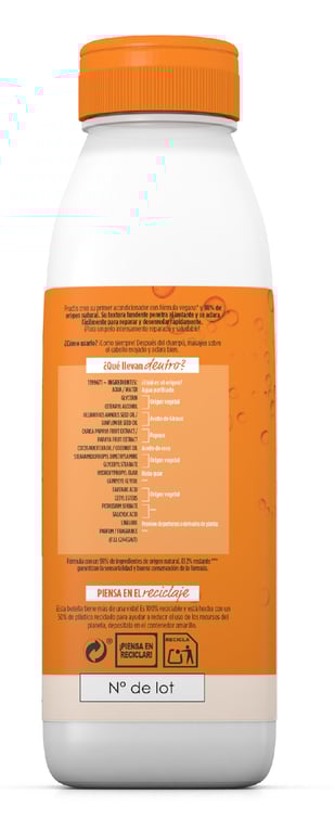 Fructis Hair Food Papaya reparierender Conditioner 350 ml von Garnier