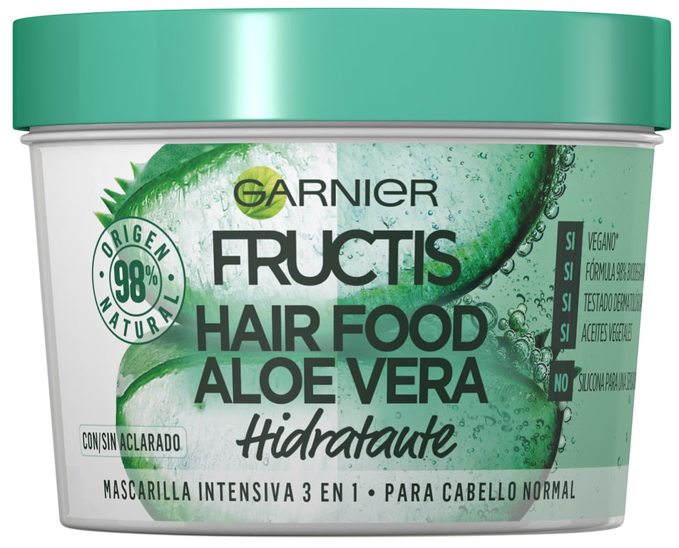 Fructis Hair Food Aloe Masque Hydratant 390 ml