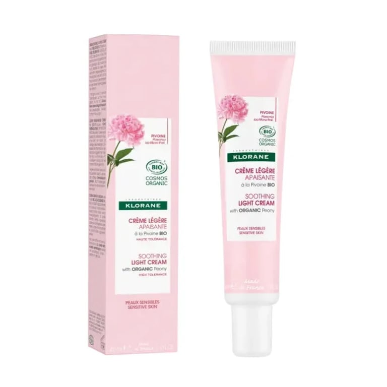 Pfingstrose Beruhigende leichte Creme Bio