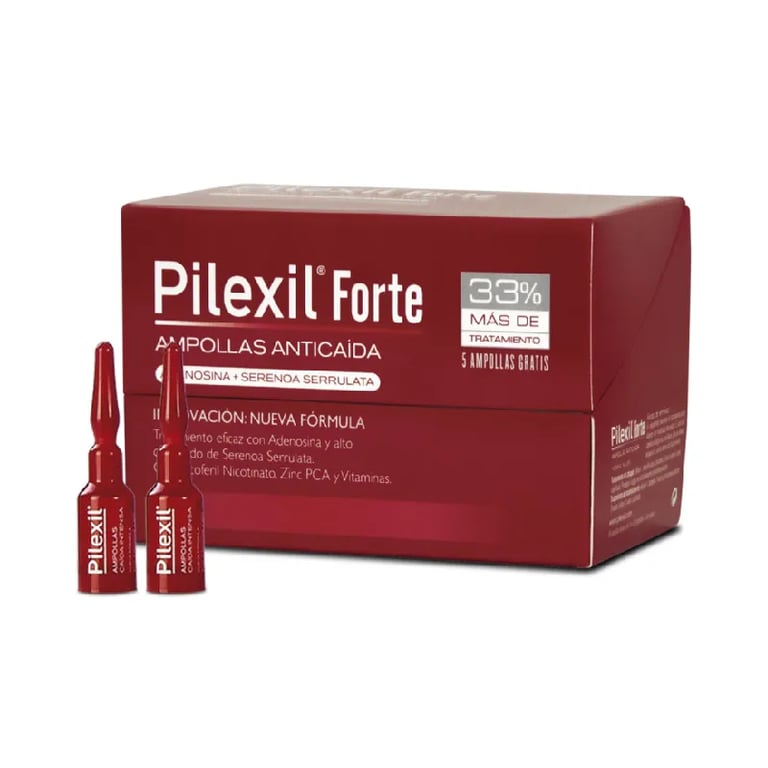 PILEXIL FORTE AMPOLLAS ANTICAÍDA