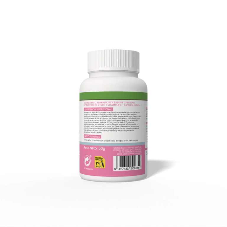 Chitosane + Thé Vert + Vitamine C - imagen 2 de 4