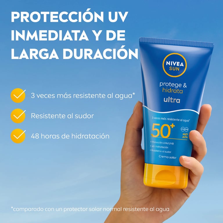 Sun Protege Hidrata Ultra SPF50+ 150 ml de Nivea