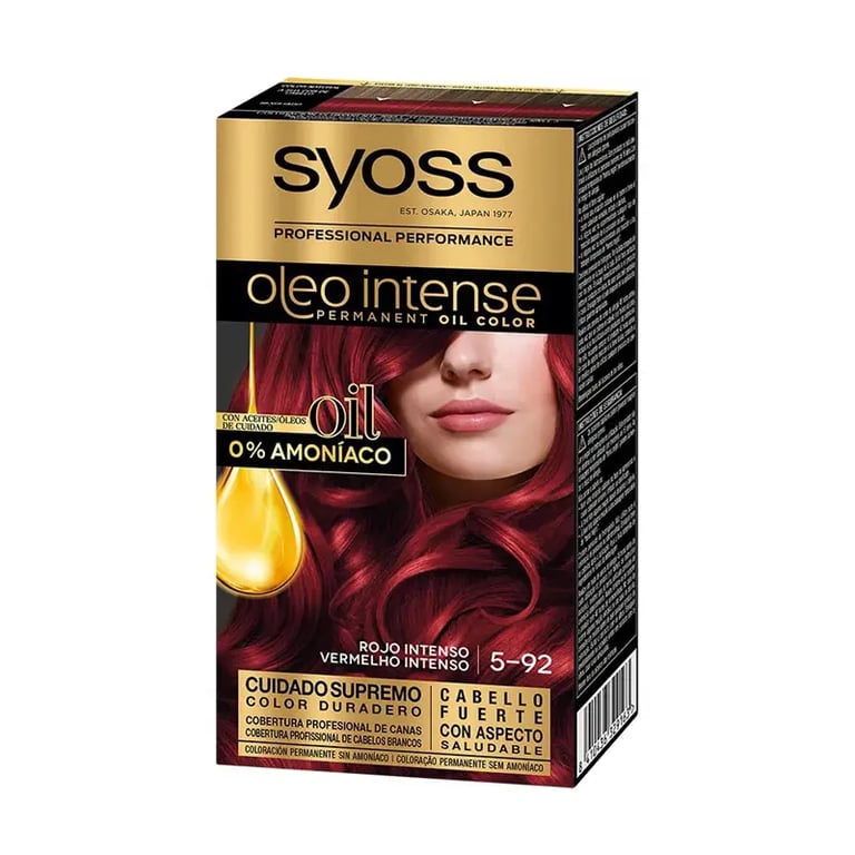 Oleo Intense Ammoniakfreie Farbe #5.92 Intensiv Rot