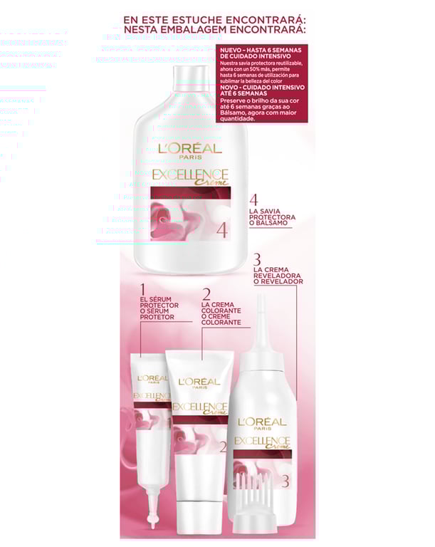 Excellence Creme Tinte #4,3 Cioccolato Caramello di L'Oreal Paris