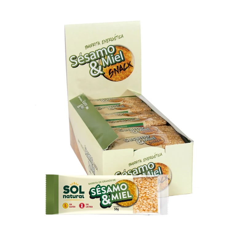 BARRITAS DE SÉSAMO Y MIEL