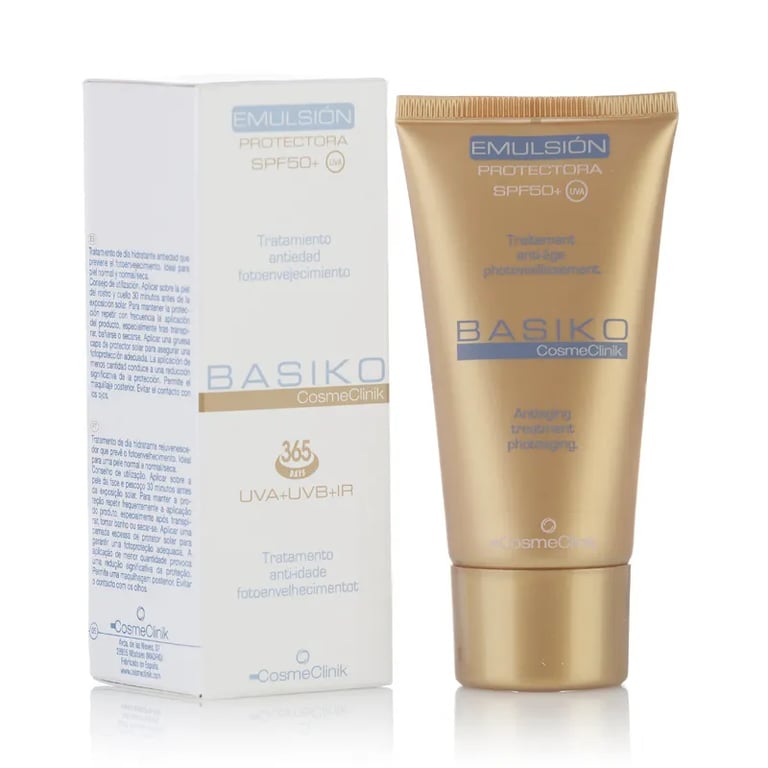 Basiko Sonnenschutzemulsion Für Das Gesicht SPF50+