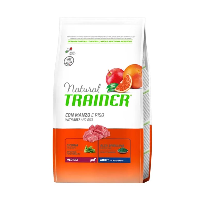 Natural Perro Adult Medium Buey y Arroz
