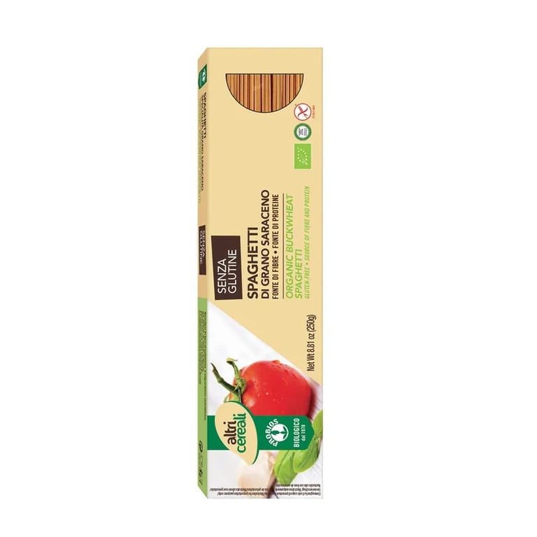 Espaguetis 100% Trigo Sarraceno Sin Gluten Bio