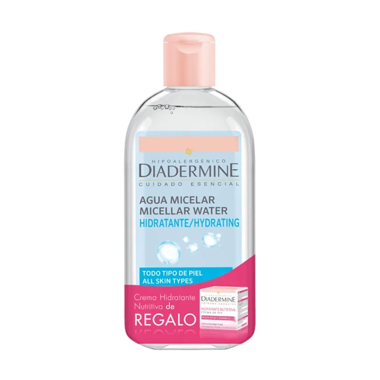 Água Micelar Hidratante + Creme Hidratante Dia