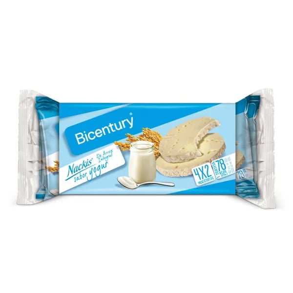 NACKIS DE ARROZ INTEGRAL SABOR YOGURT