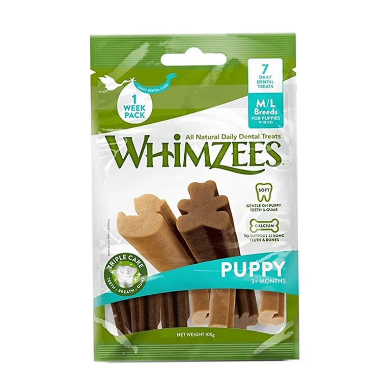 Snack Dental Vegetariano M-L Puppy