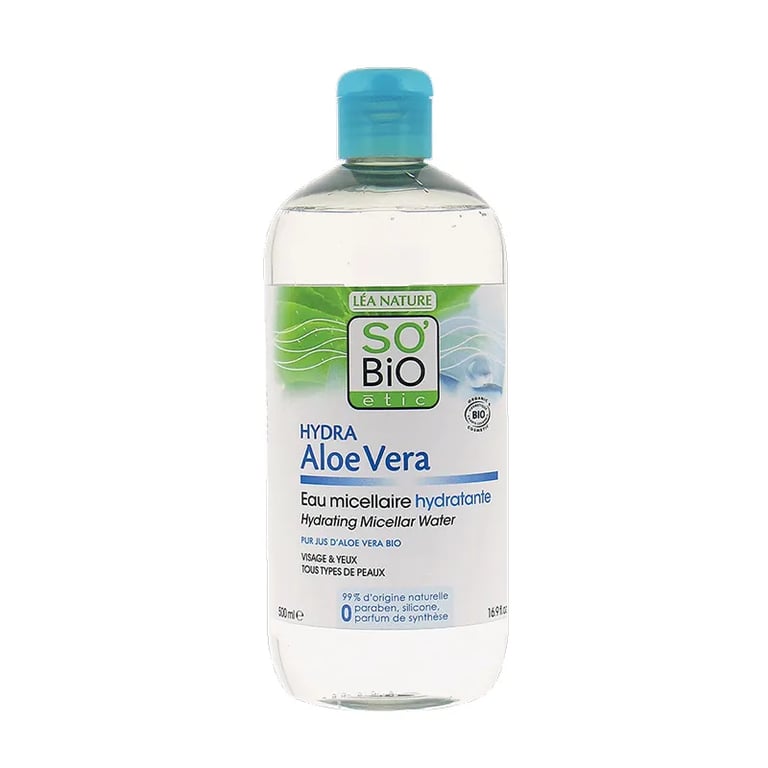 Agua Micelar Hidratante Aloe Vera Bio