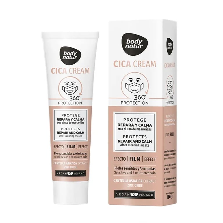 Cica Cream Protège Répare Et Apaise Après Le Port Du Masque