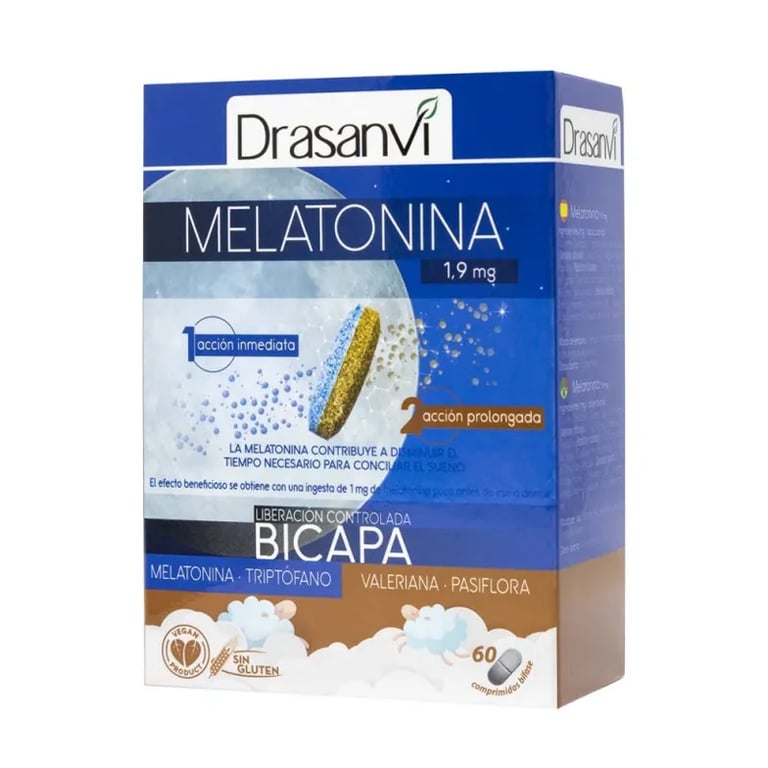 Melatonina 1,9 mg Bicapa Retard