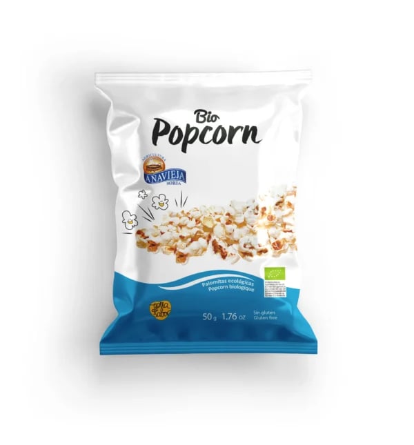 Palomitas de Maíz Bio en Aceite de Oliva Virgen Extra