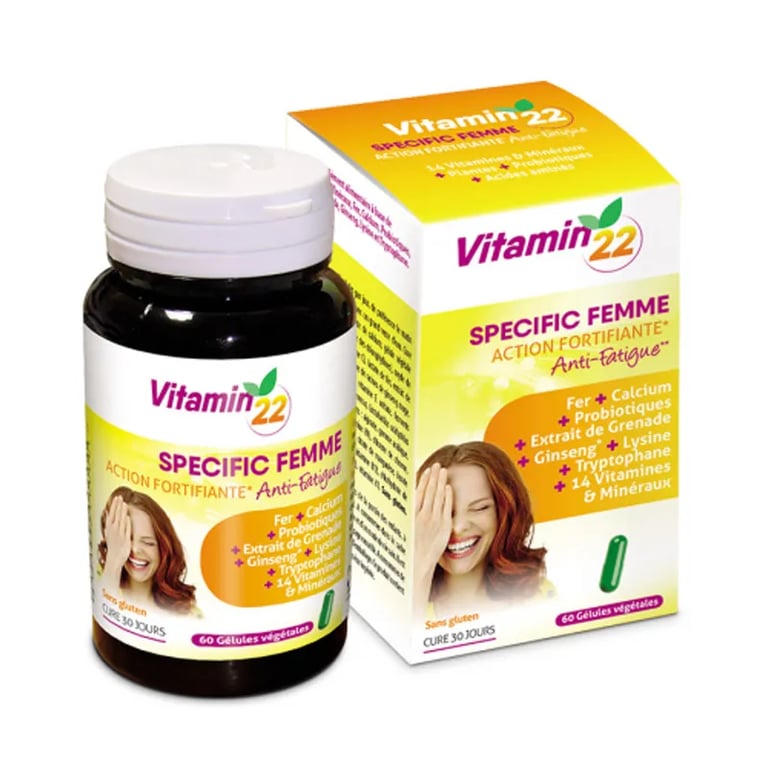 Vitamine 22 Actie Versterkend Vrouw