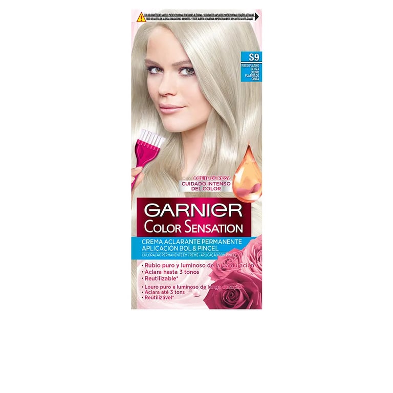 Color Sensation #S9 Biondo Platino Cenere