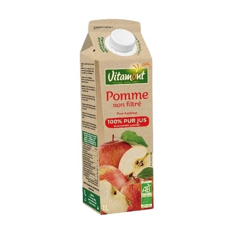 Jus De Pomme Briquette Bio