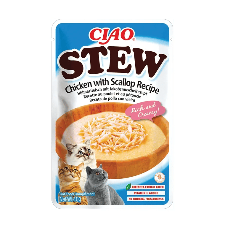 Cat Stew Hühnchen-Jakobsmuschel
