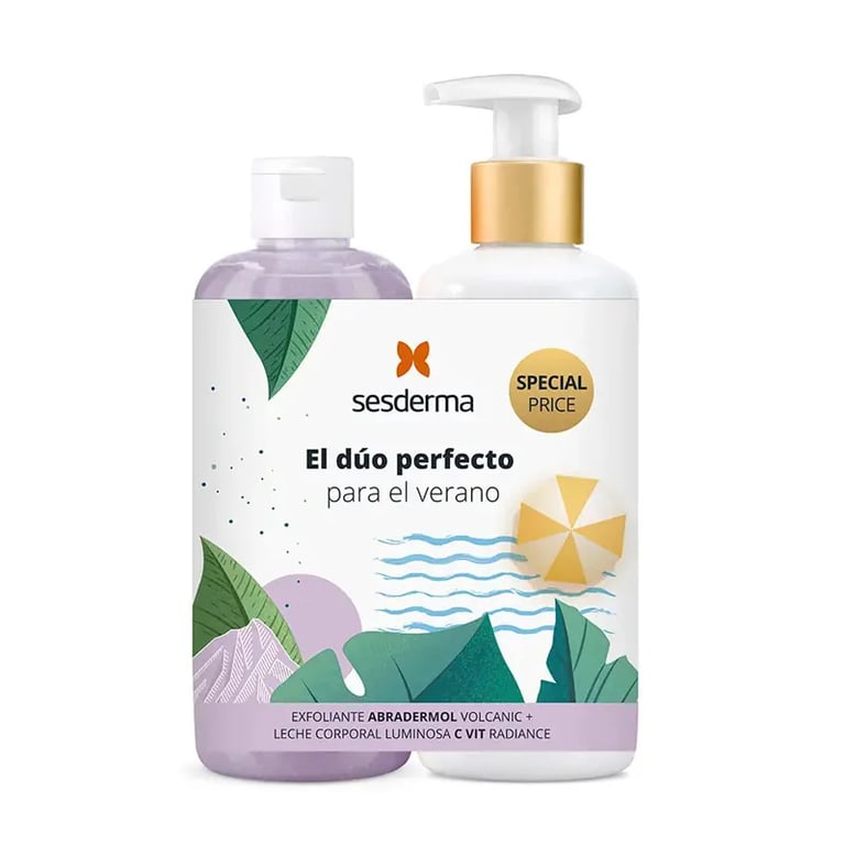 Abradermol Volcanic Peeling + Körpermilch 250ml