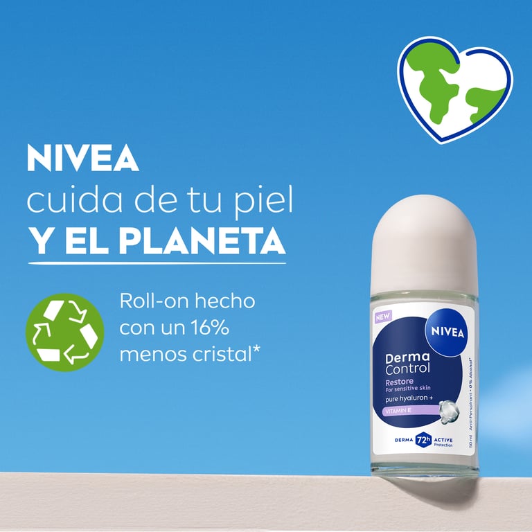 Derma Control Restore Déodorant Roll-On 50 ml de Nivea