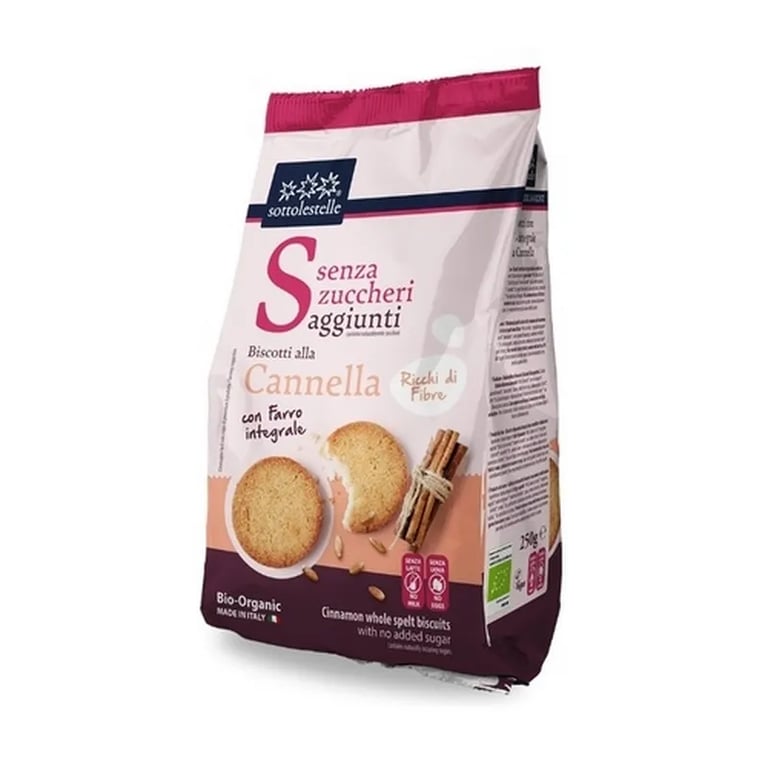Biscuits D'épeautre À La Cannelle Bio
