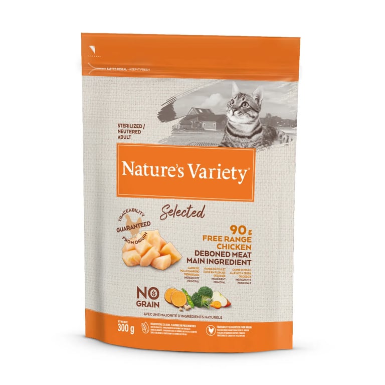 Selected Sterilized Cat Adult Free Range Chicken