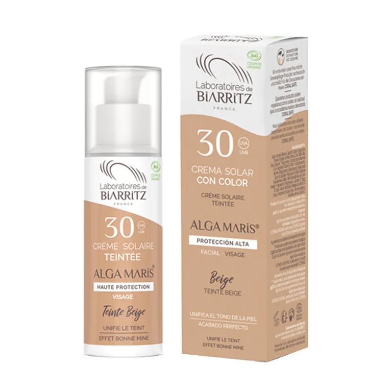 Crema Solar Color Beige SPF 30