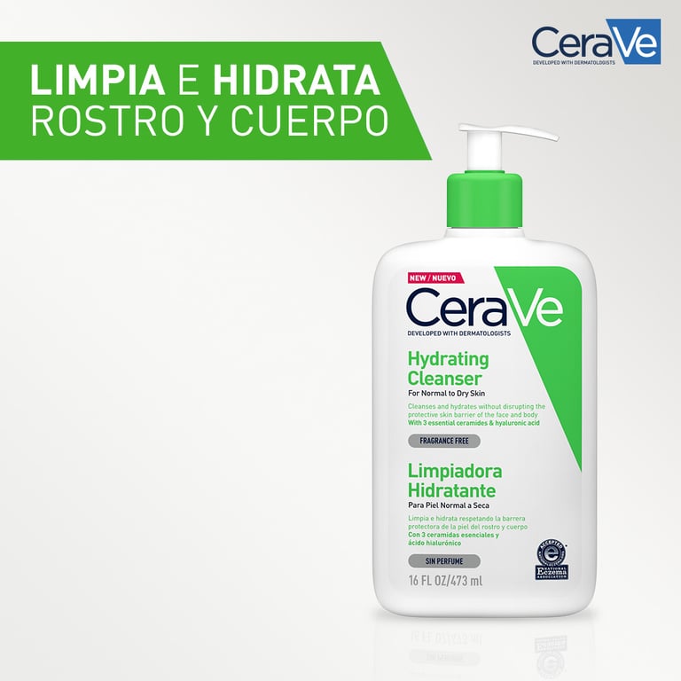 CERAVE NETTOYANT HYDRATANT 473 ml