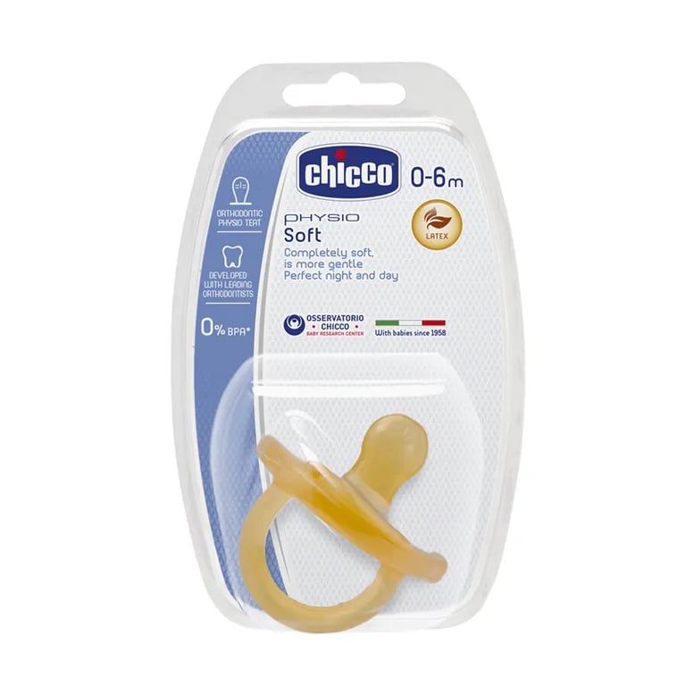 CHUPETE PHYSIO SOFT CAUCHO 0-6M