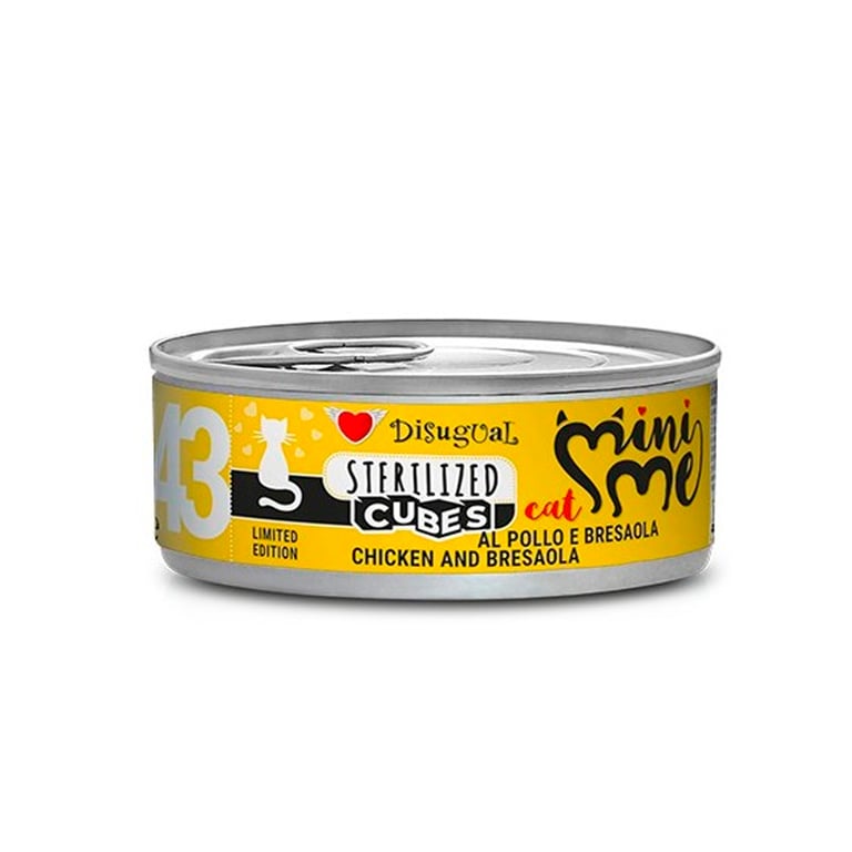 Cubes Mini-Me 43 Pollo Bresaola Sterilized Gato