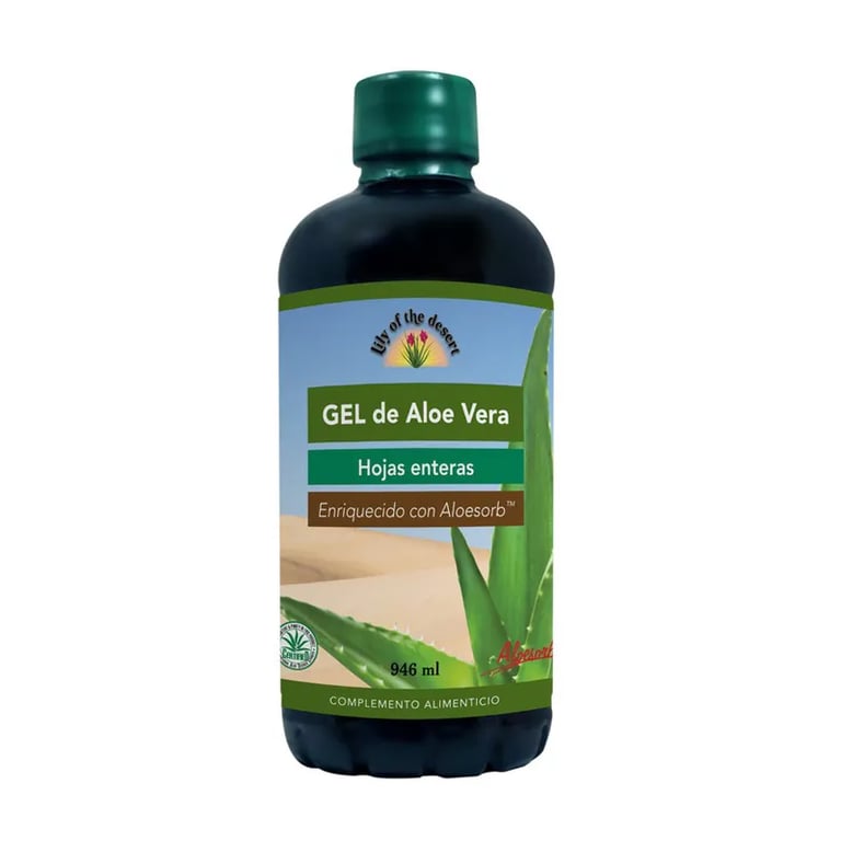 Gel Aloe Vera (99,5%) Hoja Entera