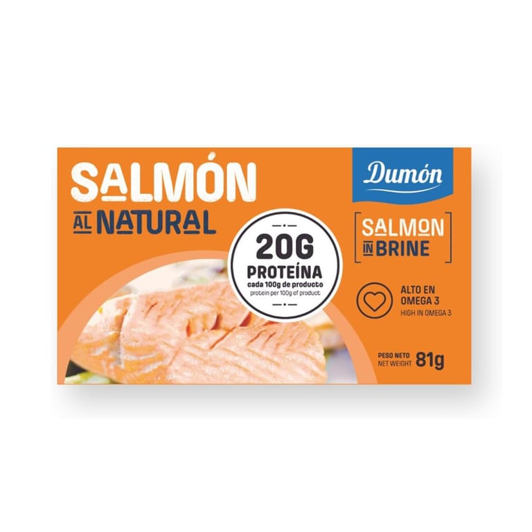 Salmón Noruego al Natural