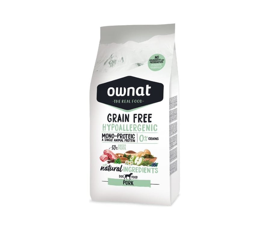 Grain Free Hypoallergenic Pienso Perro Adulto Cerdo