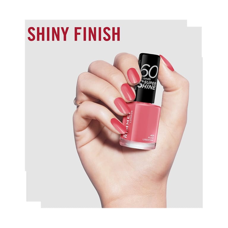 60 Seconds Super Shine #405 Rose Libertine da Rimmel London