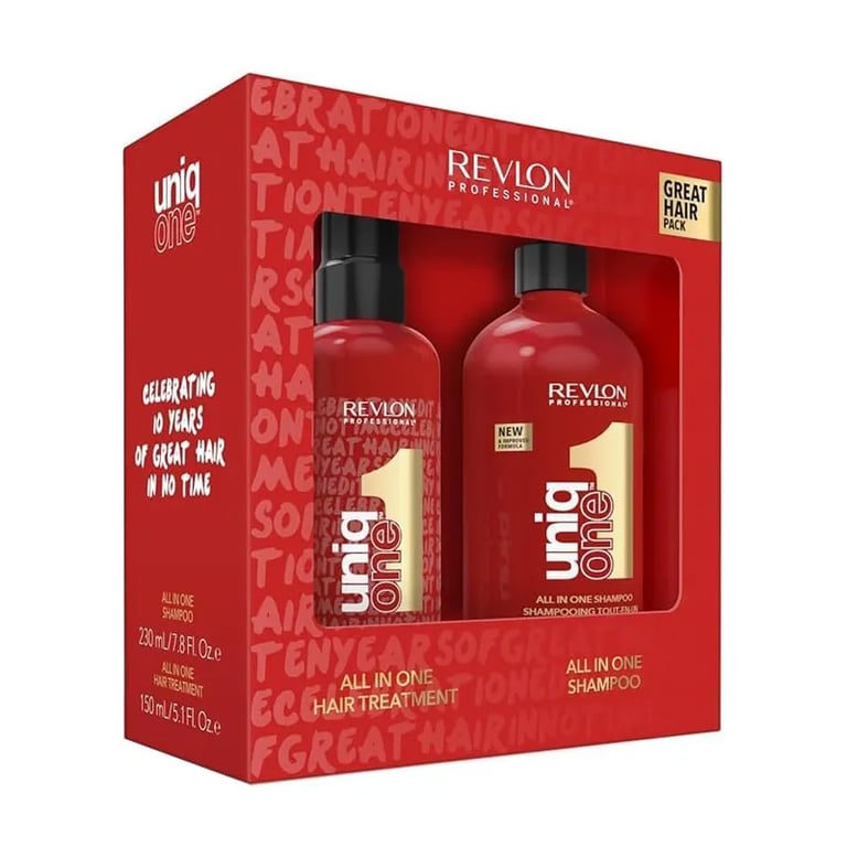 UniqOne Hair Treatment 150 ml + Shampoo 230 ml