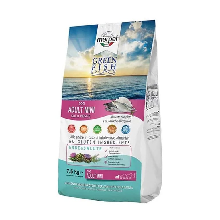 Greenfish Perro Adulto Mini Small Diet Pescado