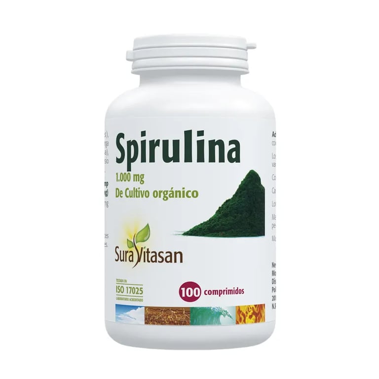 Espirulina 1000 mg